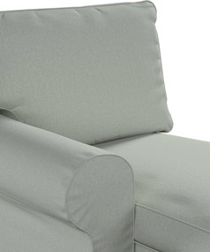 Poťah na ležadlo Ektorp (ľavé) farba produktu modrá látka zapletaná