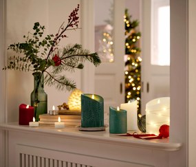 LED sviečka z pravého vosku