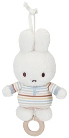 Hudobný králiček Miffy Vintage Prúžky