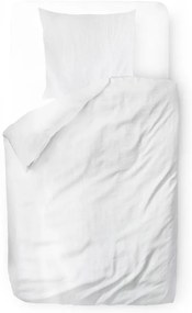 Biele mušelínové obliečky na jednolôžko 140x200 cm Plain Muslin – Butter Kings