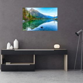 Obraz - Jazero Hintersee (90x60 cm)