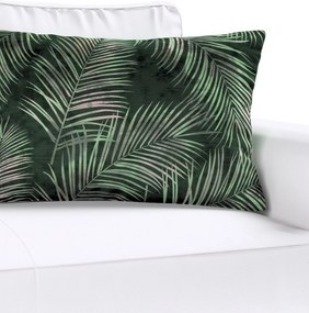 Karin - jednoduchá obliečka, 60x40cm farba produktu zelená látka zamatová, vzorované