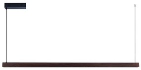 Immax NEO 07301L-LED Stmievateľný luster na lane MADEIRA 33W/230V Wi-Fi Tuya 152 cm orech