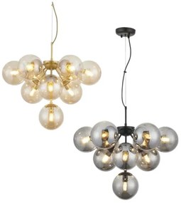 Redo 01-2940 - Luster na lanku AGAPE 10xE14/28W/230V zlatá