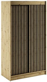 Skriňa Lamelo 1 120 Dub Artisan/čierna