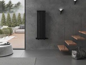 Mexen Nevada, vykurovacie teleso 1200 x 360 mm, 483 W, čierna, W201-1200-360-00-70