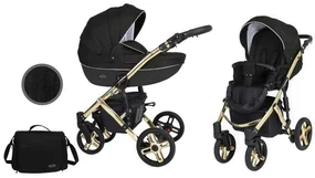 Kočík Kunert Mila Premium gold frame 2v1 - 04