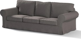 Poťah na sedačku Ektorp (rozkladacia, pre 3 osoby) NOVÝ MODEL 2013 farba produktu sivá látka zapletaná