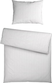 XXXLutz POSTEĽNÁ BIELIZEŇ, damask, biela, 140/200 cm Dieter Knoll - Obliečky & plachty - 005050018401