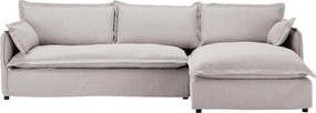 XXXLutz ROHOVÁ SEDAČKA, textil, béžová Livetastic - Sedačky - 001968012503