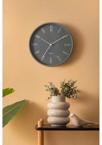 Karlsson 5988GR dizajnové nástenné hodiny sivá, pr. 30 cm