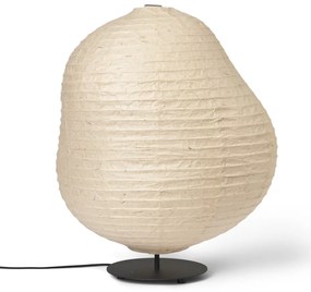 Ferm Living Stojacia lampa Kurbis Black / Natural  Ø 60 cm