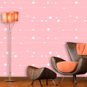 Sablio Tapeta Hviezdy a bodky na povrázku - 336x220 cm