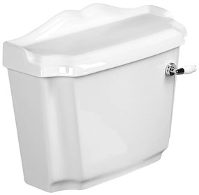 Aqualine Sapho, ANTIK WC Nádržka vrátane splachovacieho mechanizmu, biela