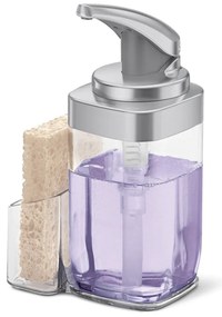 Kovový dávkovač mydla 650 ml - simplehuman