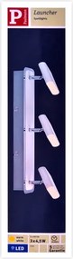 Paulmann 66636 - 3xLED/4,5W Bodové svietidlo LAUNCHER 230V