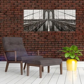 Obraz - Brooklynský most (120x50 cm)