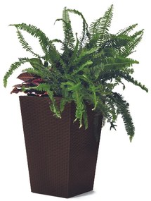 Ketter Obal na kvetináč Rattan Planter hnedá, 23,6 l, 29 x 44 x 29 cm