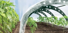 Záhradný fóliový tunel FLEN TUNNS 360 cm zelený