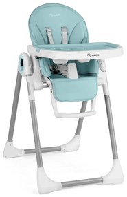 Detská jedálenská stolička Belo, polohovateľná | modrá