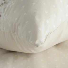 VIANOČNÉ RENFORCÉ OBLIEČKY LUKE 140X200 CM, 1 KS 70X80 CM VZOROVANÉ