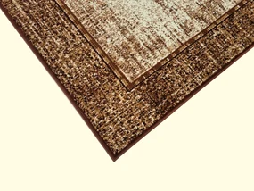 Klasický kusový koberec 150x300 cm LUKEN - hnedý
