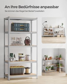 Policový regál SONGMICS 200 x 100 x 50 cm - GLR050E01