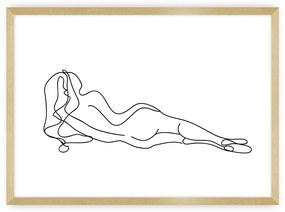 Plagát Figure Line III