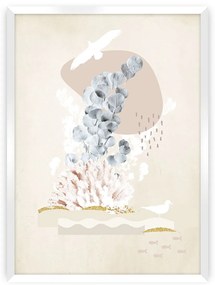 Plagát Beige Abstarct I