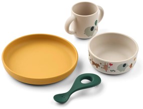 LIEWOOD Detská jedálenská sada riadu Vivi Around the World