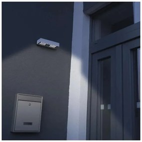 LED Solárny reflektor so senzorom pohybu LED/3,7V 3000mAh 4000K IP65 biela