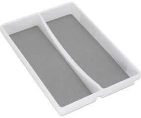 Sivý plastový príborník do zásuvky 32.5 x 23.5 cm - Addis
