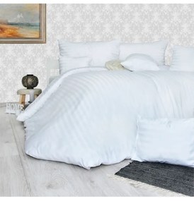 Obliečky damaškové biele EMI, Francúzsky set2 200x240 + 2x (70x90)