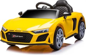 LEAN CARS Elektrické autíčko Audi R8 Lift A300 žlté