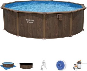 Bazen oceľový Hydrium 4,9x1,3 m doska 561CU