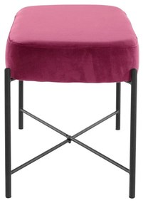 Ružová zamatová lavica Berry - Støraa