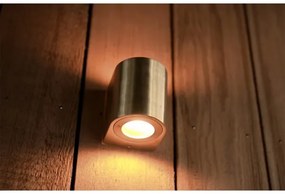 Nordlux - LED vonkajšie nástenné svietidlo CANTO 2xLED/6W/230V IP44 mosadz