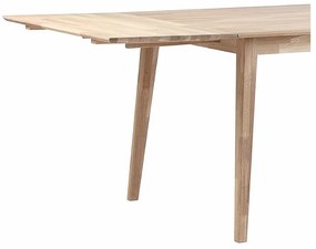 Svetlá dubová doska na predĺženie rozkladacieho dubového jedálenského stola Rowico Filippa