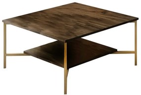 Konferenčný stolík Gold Line Walnut