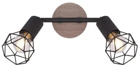 Globo 54802S-2H - Bodové svietidlo XARA 2xE14/40W/230V