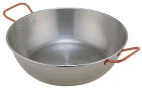 Wok panvica Paella leštená oceľ 28cm 53372