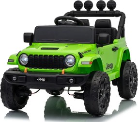 LEAN CARS Akumulátorové vozidlo Jeep Rubicon DK-JWR558 24 V, zelené