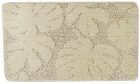 Koupelnový kobereček PLANT 50x80 cm béžový