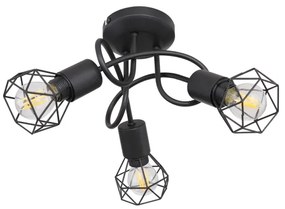 Brilagi - Prisadený luster CAGE 3xE14/40W/230V