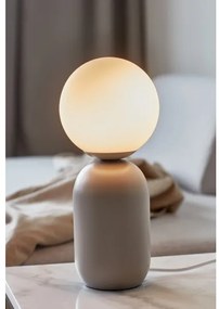 Nordlux - Stolná lampa NOTTI 1xE14/25W/230V šedá