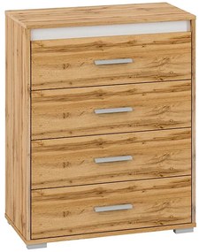 Komoda MAVO 15 VOTAN- biela/antracit/VOTAN