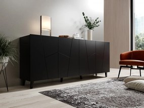 Cama Komoda Etna - čierna