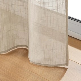 Hnedá záclona 140x280 cm Haltona – douceur d'intérieur