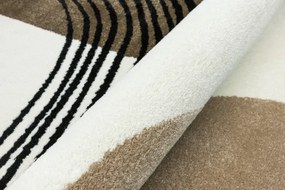 Koberec CLARA 02923A krémový / hnedý