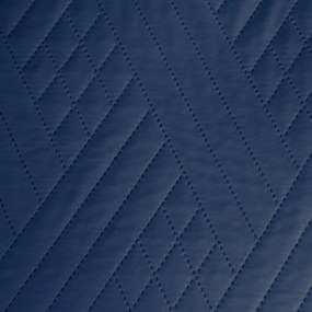 EUROFIRANY SADA PREHOZ NA POSTEĽ + OBLIEČKA NA VANKÚŠ BONI1 200X220 CM, 2 KS 40X40 CM TMAVOMODRÝ